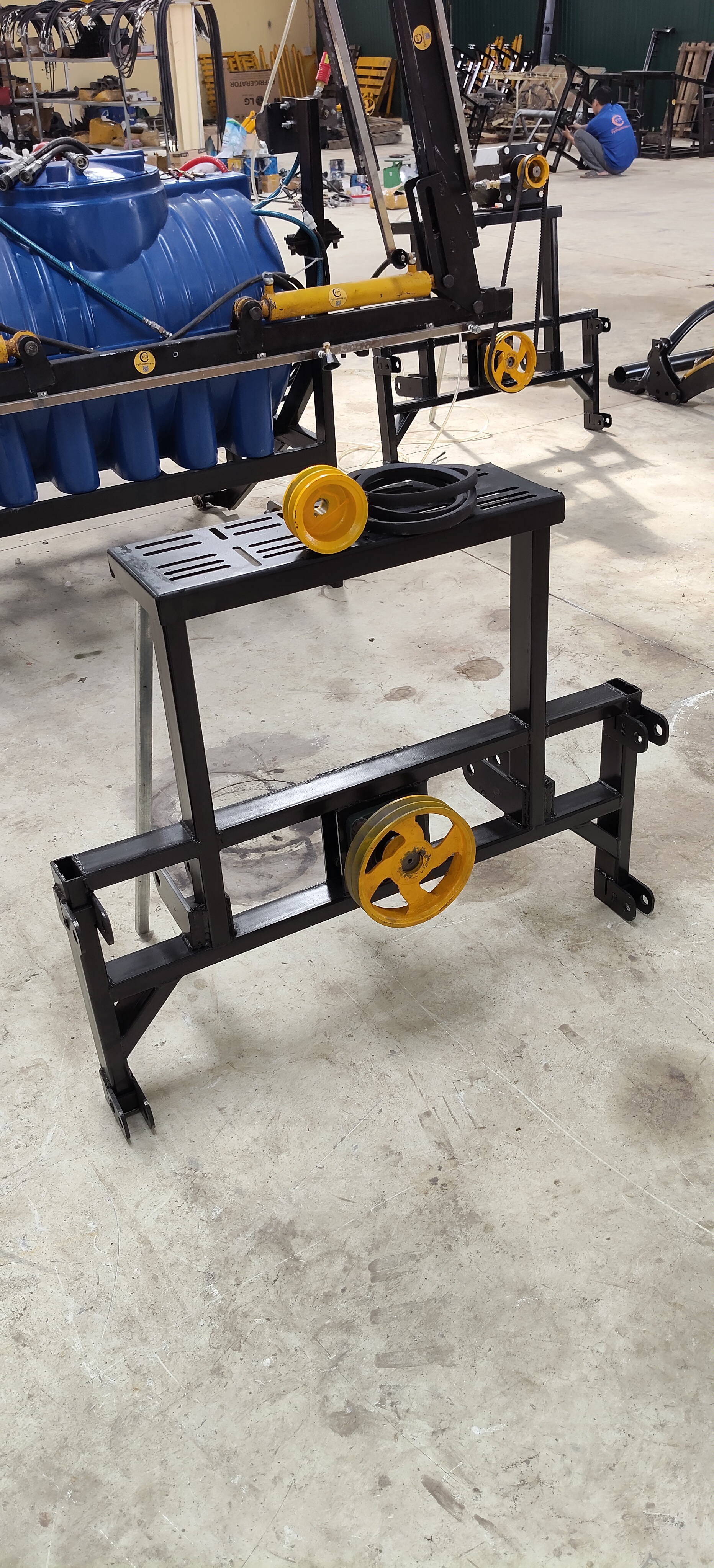 Sàn đa năng trục puly ktm